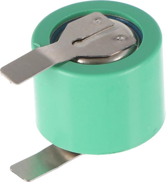 Varta 2/V40H Akku 2,4V / 40mAh als Säule, mit Lötfahnen in U-Form (1 Stk., V40H, 40 mAh, Akku)