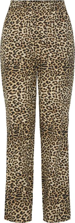Pieces PCNANCY LEOPRINT wide-leg trousers (S)