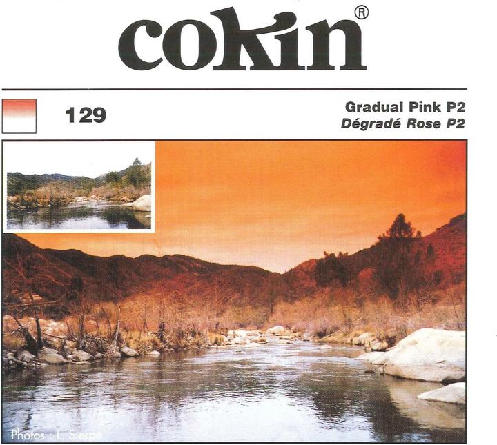 Image du produit Cokin Filtre P129 Rose dégradé P2 (129 mm)