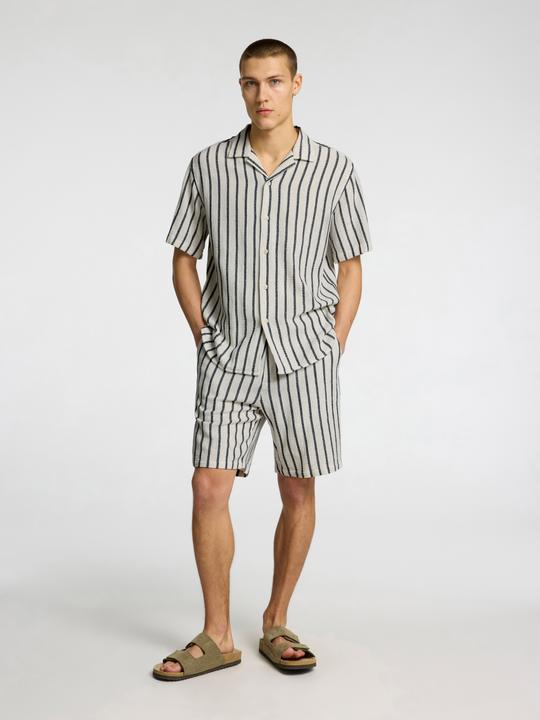 Image du produit Selected Homme Chemise à manches courtes rayée (XXL)