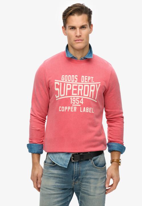 Immagine prodotto Superdry Lässiges, verwaschenes Vintage Sweatshirt mit Rundhalsausschnitt (L)