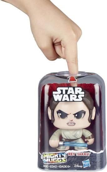 Produktbild Hasbro Star Wars Mighty Muggs Rey Jakku Stimmung