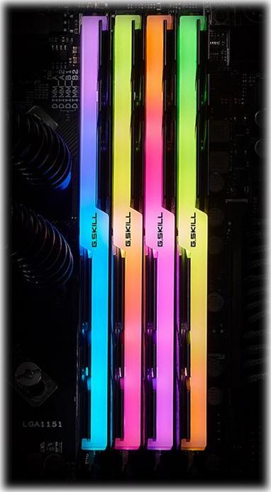 Image du produit G.Skill Trident Z RGB (2 x 32GB, 4400 MHz, RAM DDR4, DIMM)