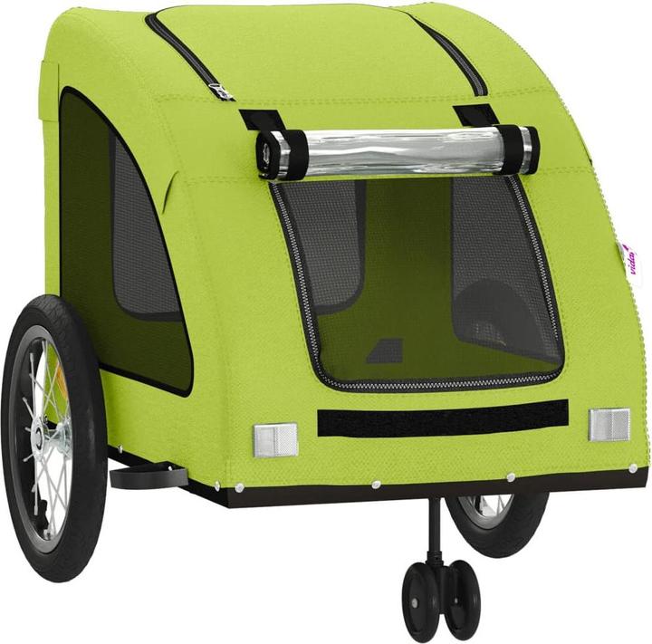 Actual product image VidaXL Fahrradanhänger Hunde Oxford-Gewebe und Eisen