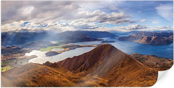Image du produit Trenddeko Yan - Vue du pic Roys - Panorama (80 x 40 cm)