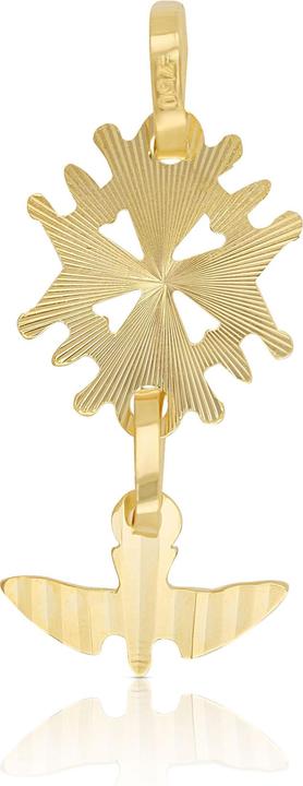 Muau Hugenottenkreuz (750, 14 K Gold)
