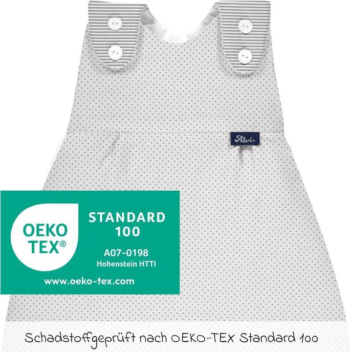 Actual product image Alvi Schlafsäcke Aussensack Baby-Mäxchen - Dots - Grey - Gr. (All-season)