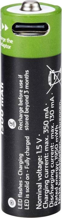 Actual product image Voltcraft Accu-Rechargeable (4 pcs., AA, 1300 mAh)