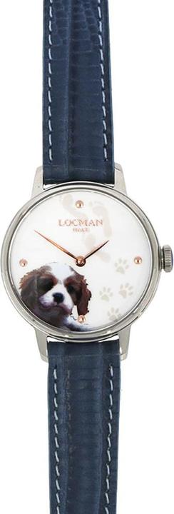 Locman Italy Damenuhr 1960 Fantasy Dog Ref. F253A08S-00WHCA1PS (Analoguhr, 32 mm)