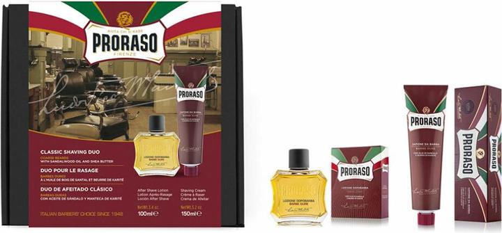Actual product image Proraso Red Classic Shaving Duo (Aftershave lotion, 100 ml)
