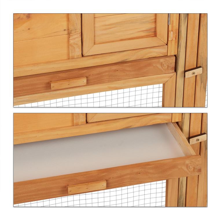 Immagine prodotto Relaxdays Conigliera legno, recinto