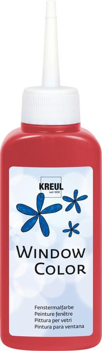 Produktbild Kreul Window Color (Dunkelrot, 80 ml)
