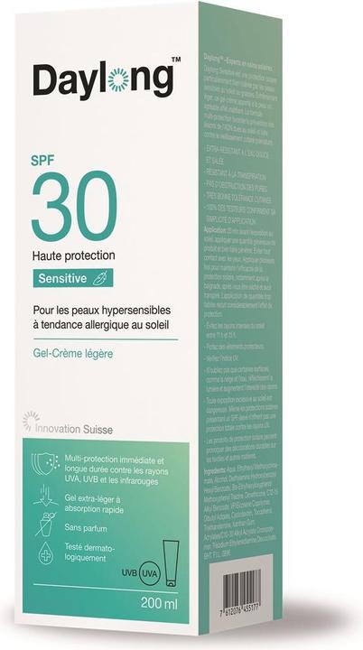 Produktbild Daylong Sensitive (Sonnengel, SPF 30, 200 ml)