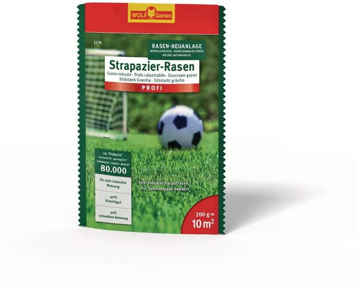 Actual product image Wolf-Garten Hardwearing lawn 10m2 (Lawn reseed)