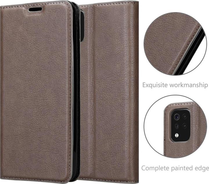 Actual product image Cadorabo Book Invisible Magnet Cover (LG K42)