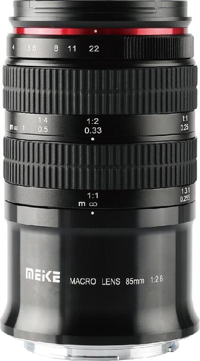 Produktbild Meike 85 mm 2.8 Macro Lens Nikon Z (Nikon Z, APS-C / DX, Vollformat)