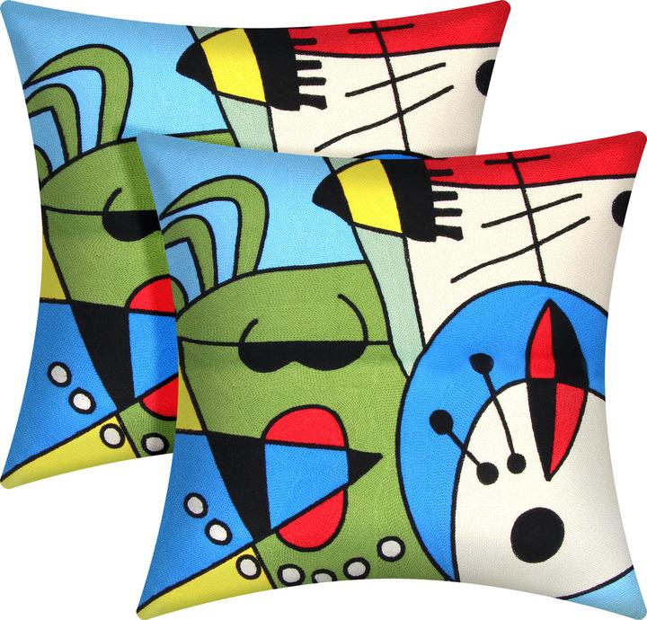 Produktbild Avizar 2 Stk. Kissenbezüge Art Pastela (45 x 45 cm)