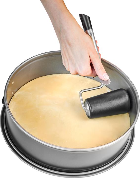 Produktbild GEFU Teigroller Primeline Schwarz/Silber, Produkttyp: Teigrad