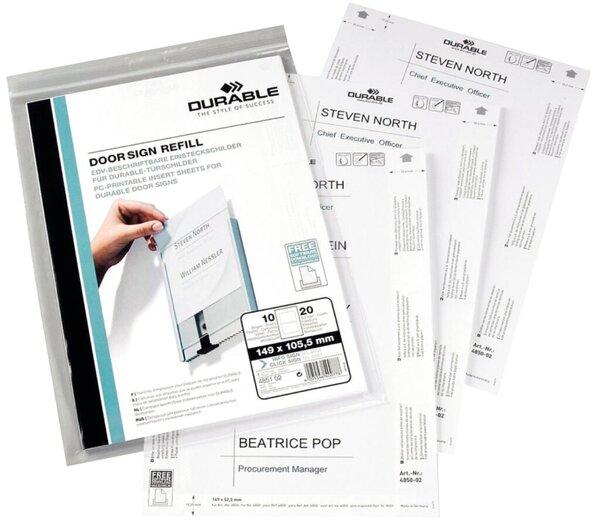 Produktbild Durable Bogen für Türschild Info Sign 4800