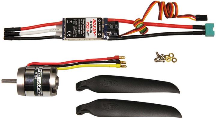 Actual product image Multiplex Airplane model brushless drive
