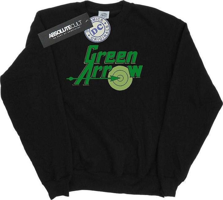 Green Arrow Text Logo Sweatshirt (XL)