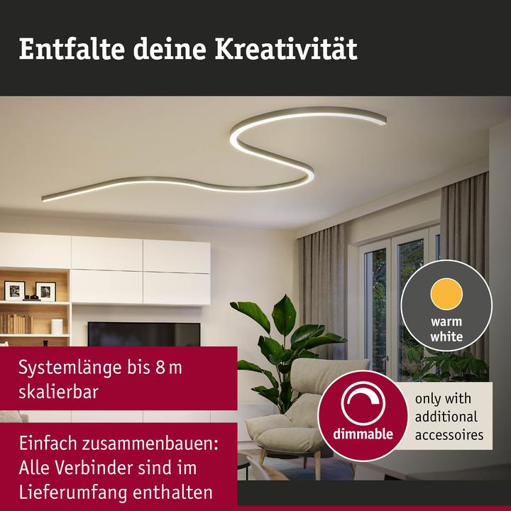 Productafbeelding Paulmann Lichtkanalsystem Linion Lichtkanal Ecke (1400 lm)