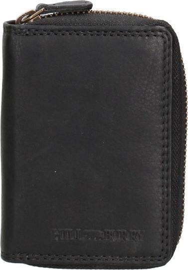 Actual product image Hill Burry Herren Geldbörse Aus Echtleder - Modell Zenitho Elite - Mit Reissverschluss - 8.0 X 10.0 X 3.0 Cm