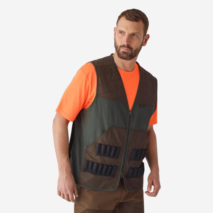 Solognac Jagdweste 100 Kleinwildjagd zweifarbig