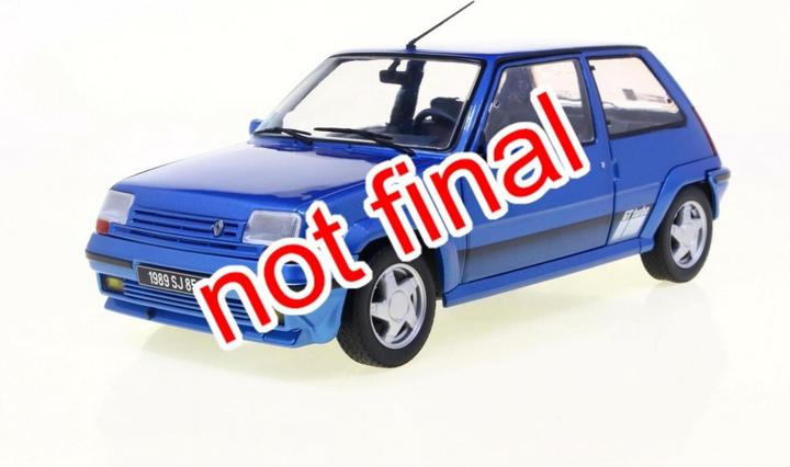 Produktbild Solido 1:18 Renault 5 GT Turbo MK2 blau