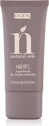 Actual product image Pupa Milano Natural Side Foundation Porcelain (010)