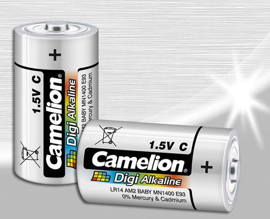 Immagine prodotto Camelion Batteria Digi Alcalina Baby C LR14 (2 pz.) (2 pz., C, 8500 mAh)