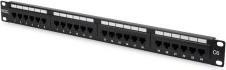 Immagine prodotto Digitus Professional DN-91624U - Pannello patch - RJ-45 X 24 - Nero, RAL 9005 - 1U (19")