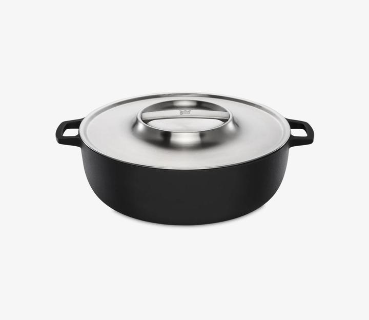 Image du produit Fiskars Norden Outdoor Panier à barbecue (30 cm, Poêle à grillades, Fonte)