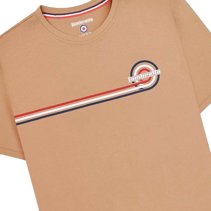 Immagine prodotto Lambretta SS24 Maglietta Striscia Rétro Uomo (XXL)