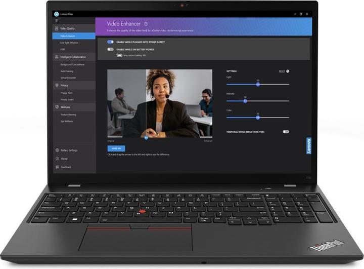 Actual product image Lenovo ThinkPad T16 G2 Intel Core i7-1355U 16inch WQUXGA OLED 2x16GB 1TB SSD M.2 Intel Iris Xe (16", Intel Core i7-1355U, 32 GB, 1000 GB)
