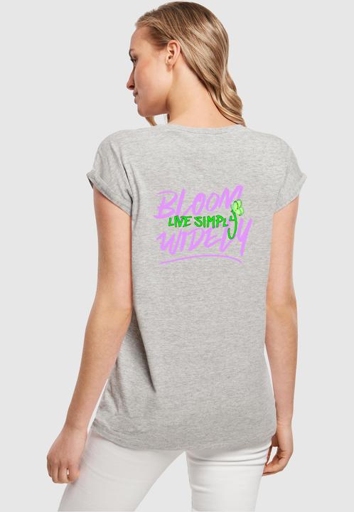 Actual product image Merchcode Ladies Never Too Late Extended Shoulder Tee - 111665 (XL)