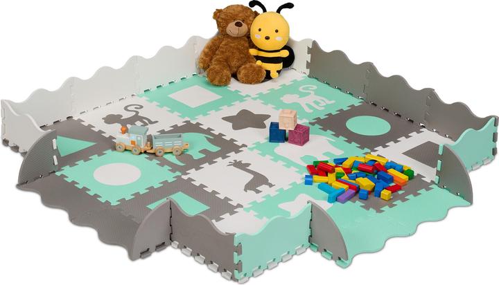 Relaxdays Puzzle mat (32 x 32 x 1 cm)