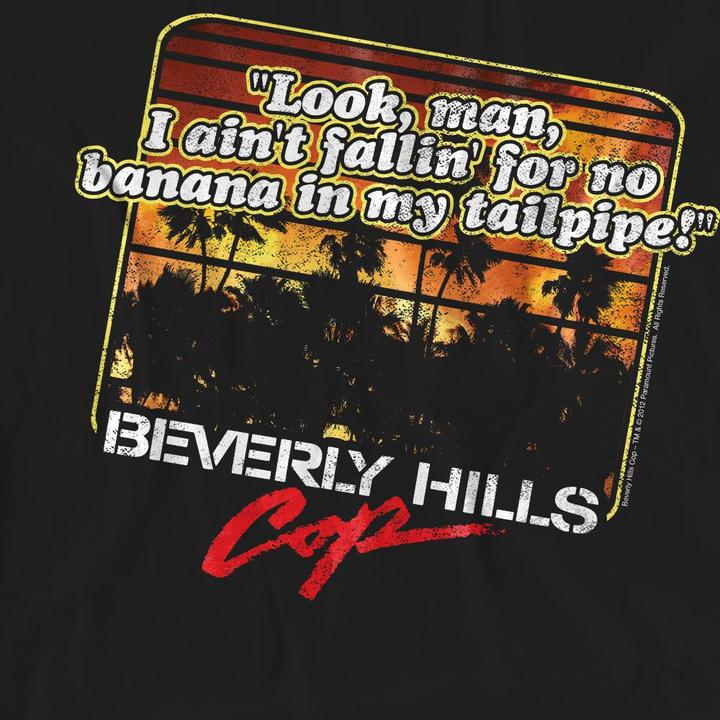 Produktbild Beverly Hills Cop Banana In My Tailpipe TShirt (L)