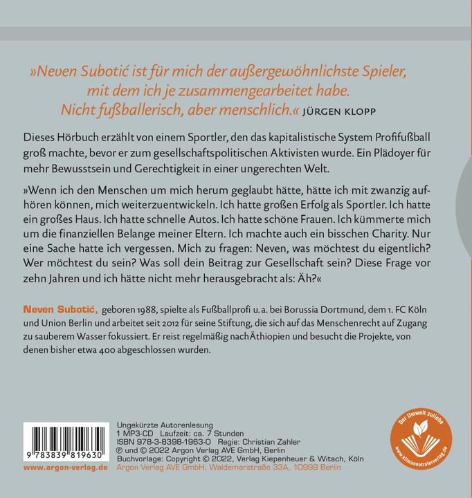 Produktbild Alles geben (Sonja Hartwig, Neven Subotić, Deutsch)