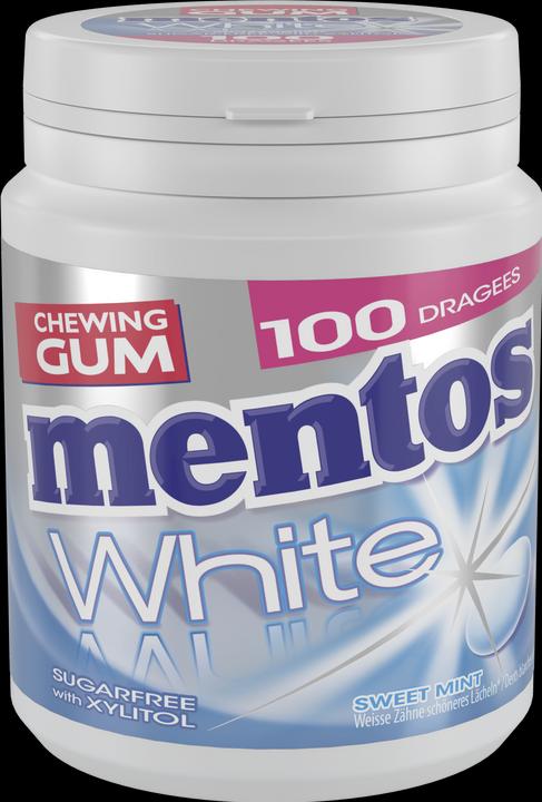 Produktbild mentos Gum White Sweet Mint 100er (100 Stk., 150 g)