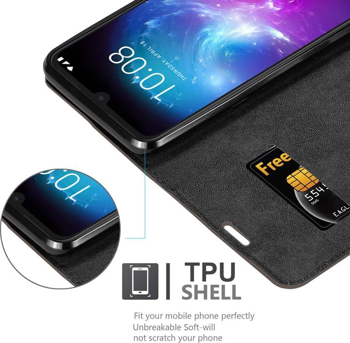 Immagine prodotto Cadorabo Copertina magnetica invisibile del libro (ZTE Blade A7)