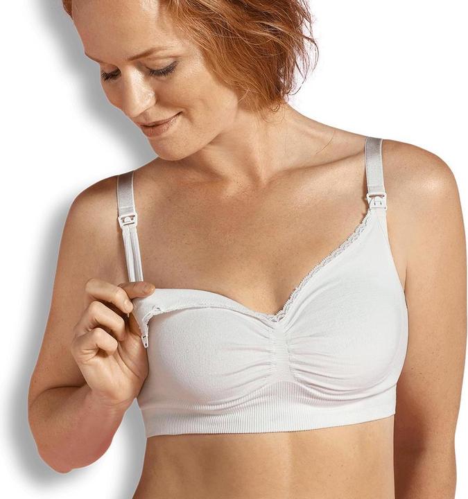 Immagine prodotto Carriwell Reggiseno biologico per gravidanza e allattamento (XL)