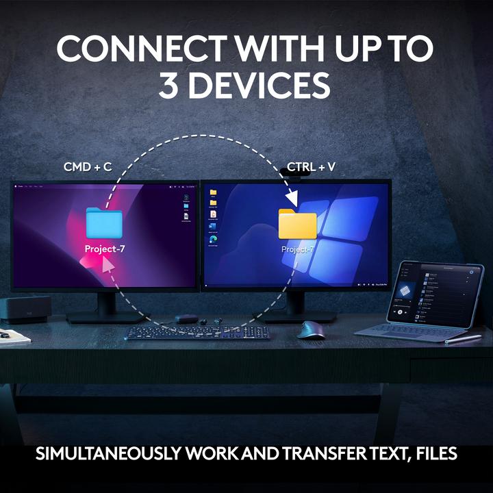 Actual product image Logitech MX Keys S Combo (DE, Wireless)