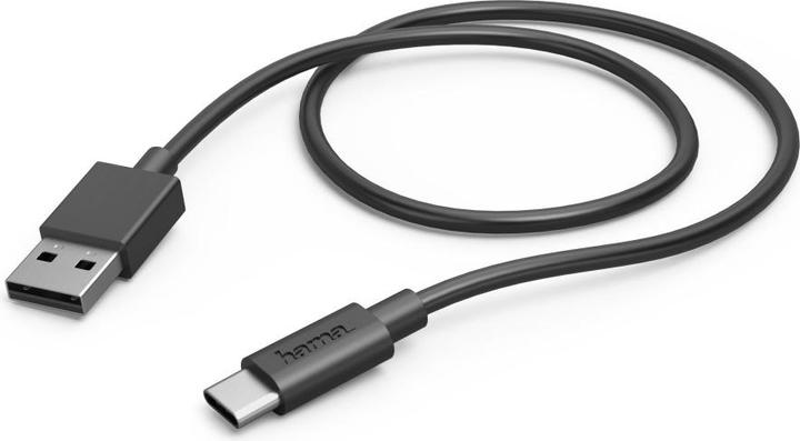 Actual product image Hama Charging cable, USB-A - USB-C, 0.5 m, black (0.50 m, USB 2.0)