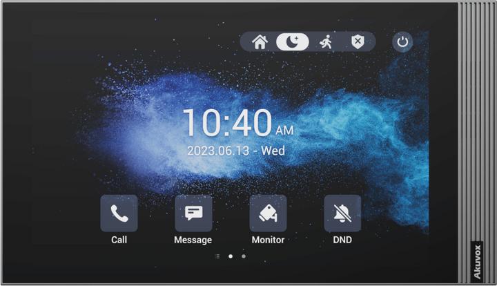 Image du produit Akuvox Console intérieure SIP avec écran tactile 8", Wi-Fi, Bluetooth, Android 12 ( S563W) (Ethernet)