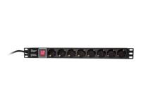 Productafbeelding LogiLink Stopcontact (8 x, CEE 7/7, 2 m)