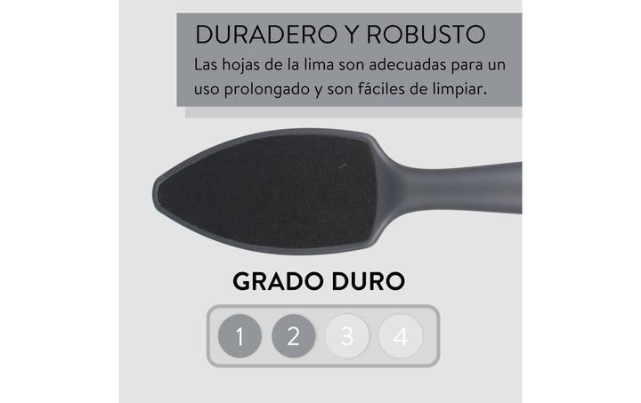 Actual product image Parsa Beauty Pedi ID Duo callus file replacement file surfaces (1 x)