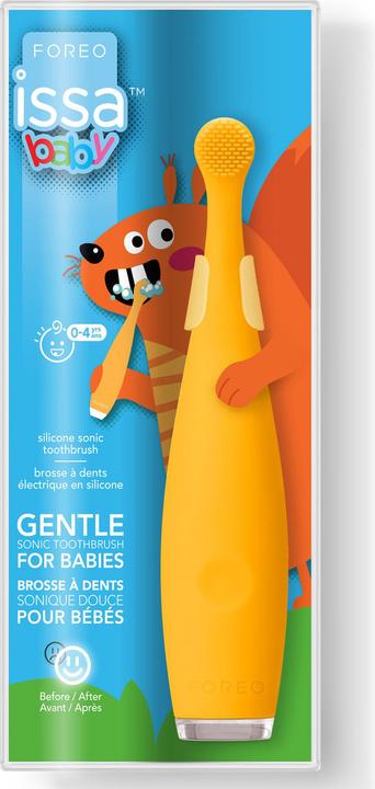 Immagine prodotto Foreo Spazzolino sonico ISSA Baby Sunflower Yellow Squirrel (Spazzolino sonico)