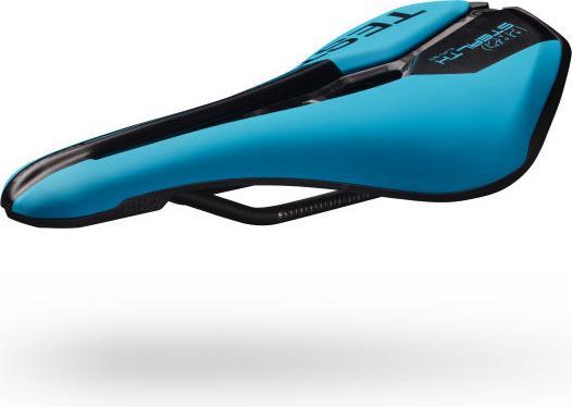 Image du produit PRO Selle de test Stealth Curved Performance, bleu, châssis en acier inoxydable, 142mm