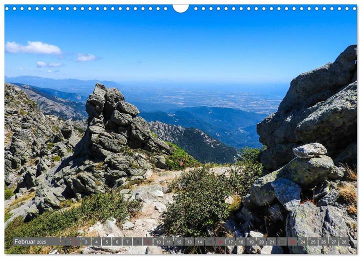 Produktbild Weitwandern auf Korsika GR 20 (Wandkalender 2025 DIN A3 quer), Monatskalender (A3, Deutsch)